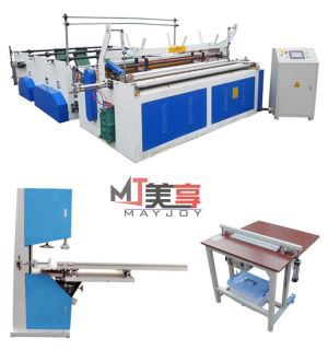 Linha de produção de rolo de papel higiênico