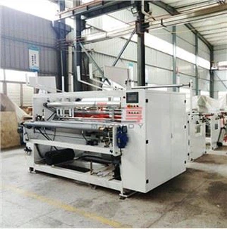 Máquina para rebobinar papel de cozinha